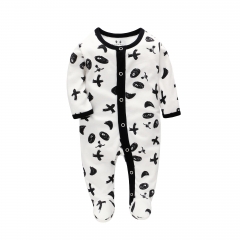 Miracle Baby Barboteuse Pyjama en Coton pour Bébé Nouveau-né Tout-Petits en Quatre Saisons