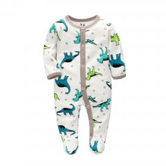 Miracle Baby Barboteuse Pyjama en Coton pour Bébé Nouveau-né Tout-Petits en Quatre Saisons